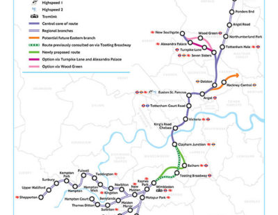 Crossrail 2项目-伦敦的下一个基础设施发展