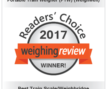 Weighwell因便携式火车衡荣获2017年最佳火车衡