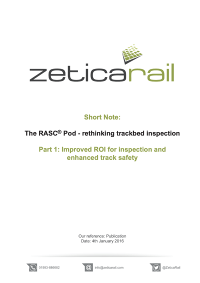 RASC®Pod -重新思考跟踪床检测(第1部分)